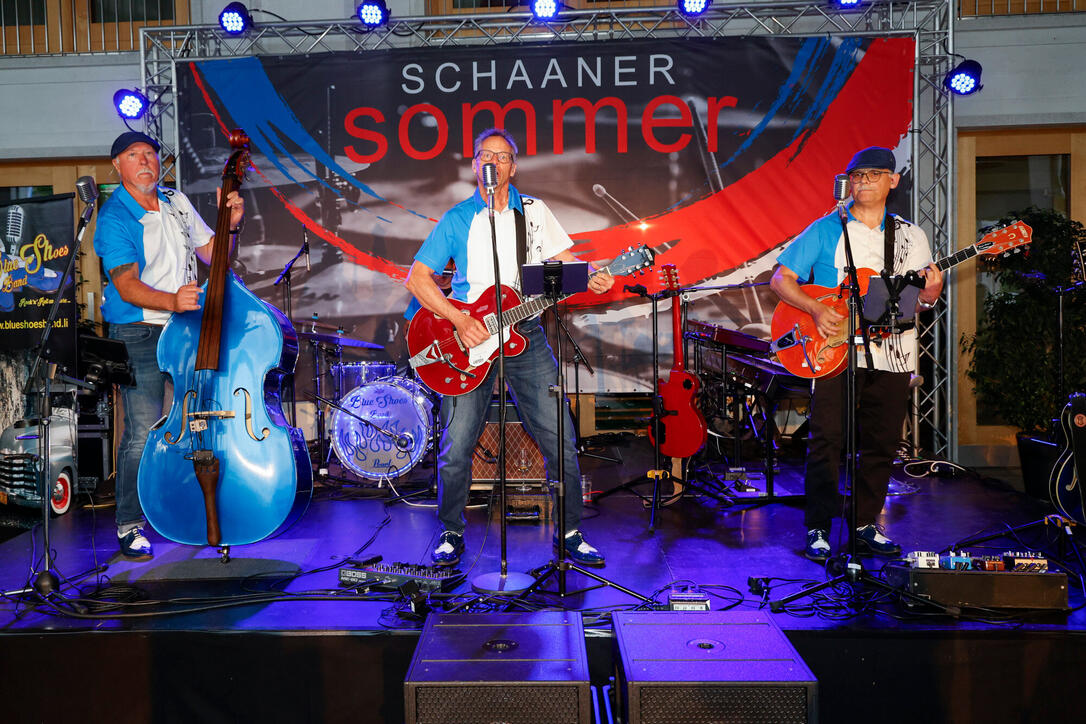 Auftakt Schaaner Sommer im Lindahof, in Schaan.