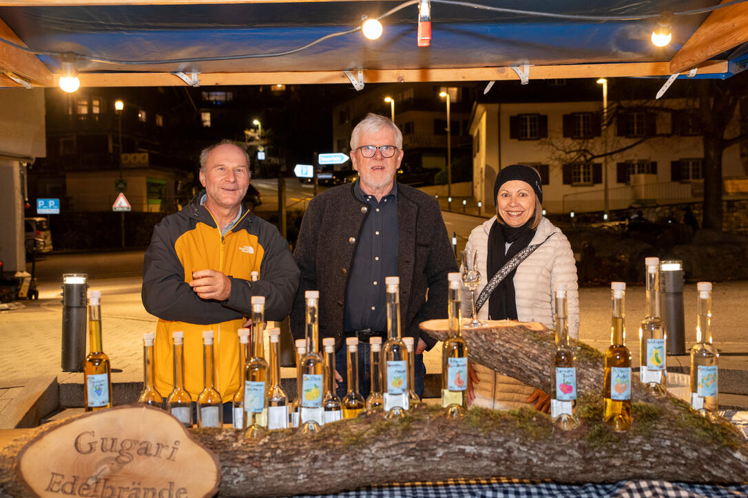 Bäärger Aabat-Marcht mit Fiiraabatbiar, in Triesenberg (31.10.2025)
