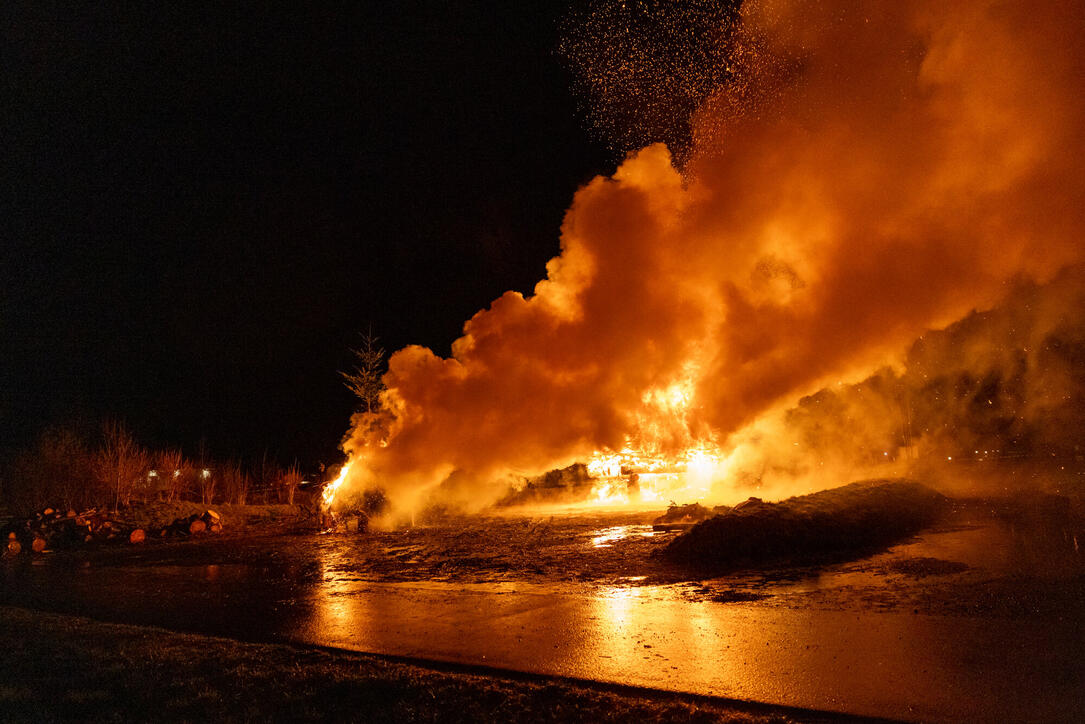Funken Triesen mit Fackelumzug