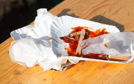 Leftover food
