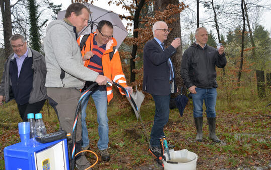 Verschmutzung Deponie Schaan Kostprobe