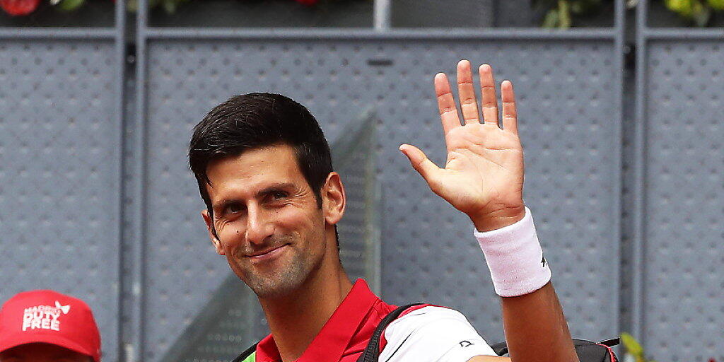 Novak Djokovic hat für einmal wieder gut lachen