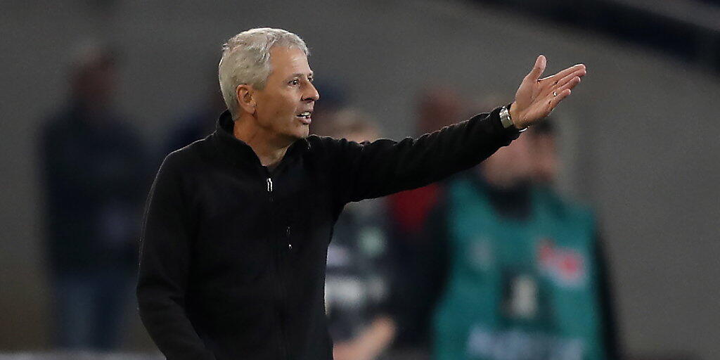 Hat gegen Hannover einiges zu korrigieren: BVB-Coach Lucien Favre