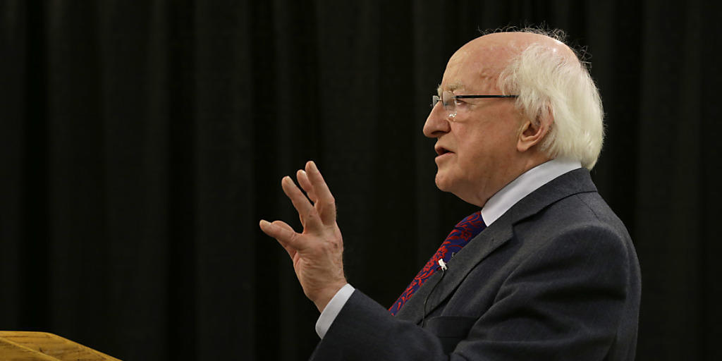 Irlands Präsident Michael Higgins: Das Gesetz zur Zulassung der Ehe unter Homosexuellen in Irland ist unterzeichnet. (Archivbild) Irlands Präsident Michael Higgins: Das Gesetz zur Zulassung der Ehe unter Homosexuellen in Irland ist unterzeichnet. (Archivbild)