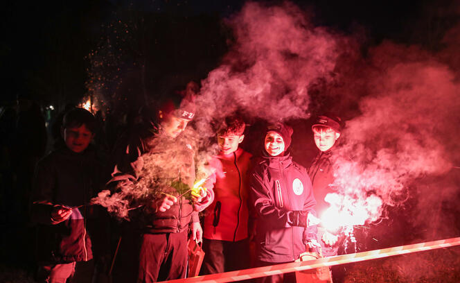 Fackel- und Lampionzug in Gamprin