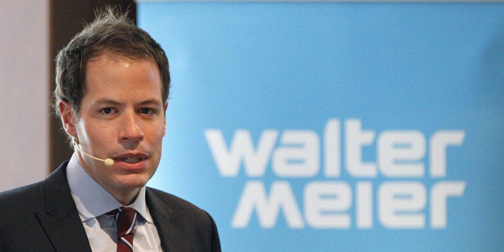 Der Klimatechnikkonzern Walter Meier will mit Tobler Haustechnik fusionieren. Der bisherige Mehrheitsaktionär Silvan Meier (im Bild) wird neu 33,5 Prozent der Aktien des fusionierten Konzerns halten. (Archiv) Der Klimatechnikkonzern Walter Meier will mit Tobler Haustechnik fusionieren. Der bisherige Mehrheitsaktionär Silvan Meier (im Bild) wird neu 33,5 Prozent der Aktien des fusionierten Konzerns halten. (Archiv)