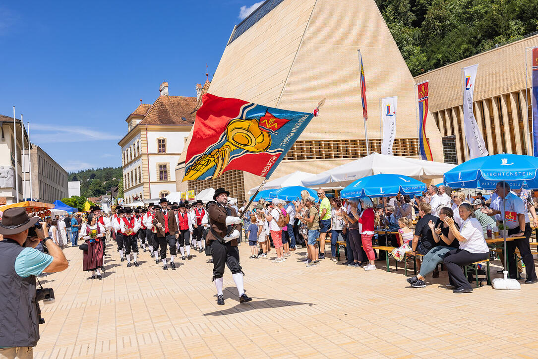 Staatsfeiertag 2022: Volksfest in Vaduz