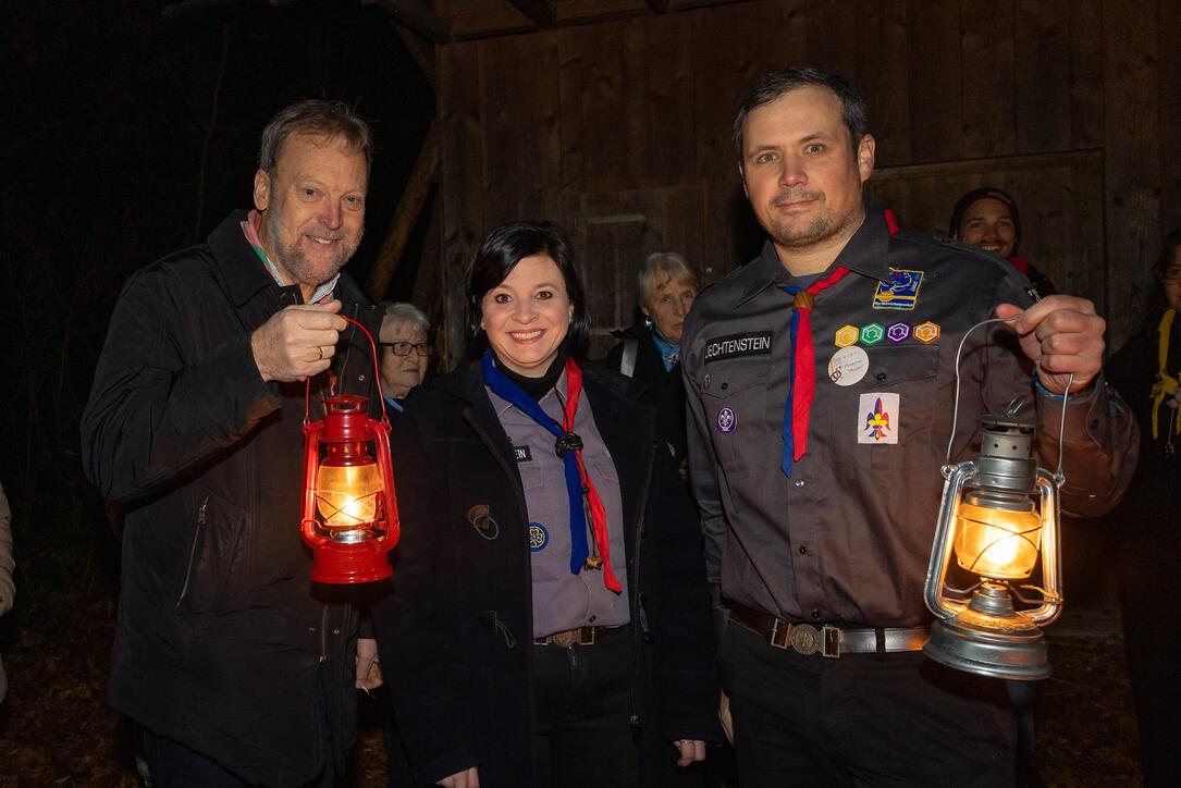 Friedenslicht 2025 in Liechtenstein (17.12.2025)