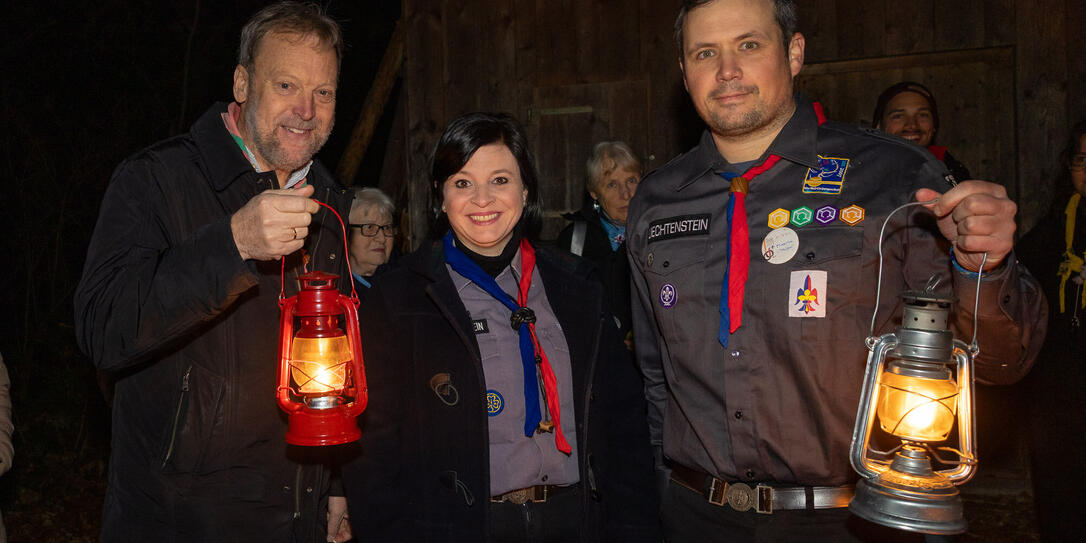 Friedenslicht 2025 in Liechtenstein (17.12.2025)