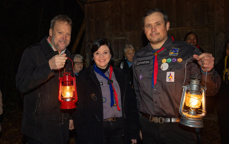 Friedenslicht 2025 in Liechtenstein (17.12.2025)