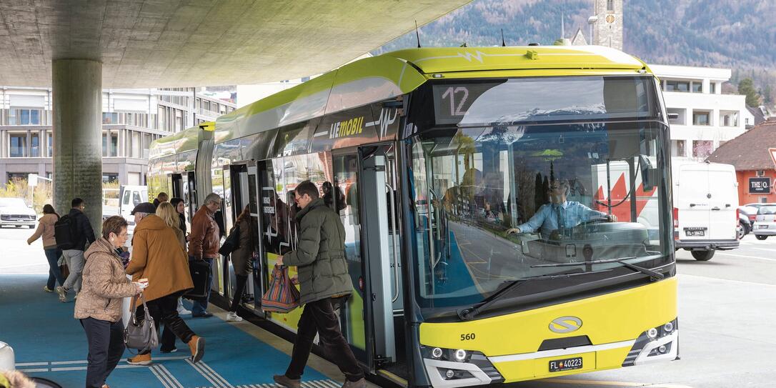 Liemobil Bus in Schaan