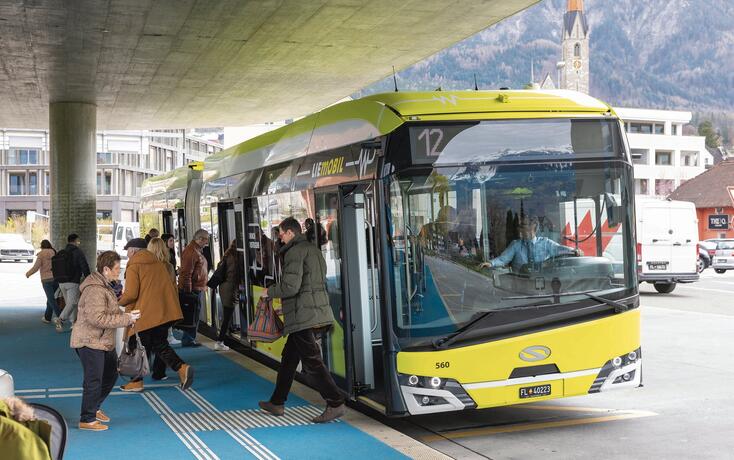 Liemobil Bus in Schaan