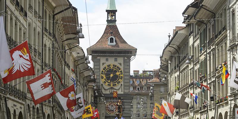 Wird 2016 an der Tour de Suisse nicht zu sehen sein: der Zytglogge.