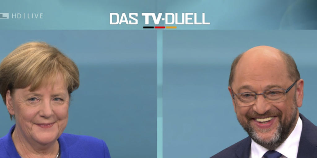 Das TV-Duell zwischen Merkel und Schulz wurde von vielen Zuschauerinnen und Zuschauern als zu lau kritisiert. Zu einer - hoffentlich spannenderen - zweiten Affiche kommt es jedoch nicht: Merkel will nicht.