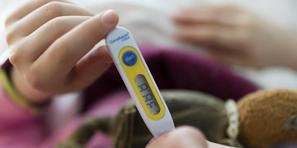 Die Grippewelle hat die Schweiz immer noch fest im Griff. Am häufigsten erkranken Kleinkinder bis vier Jahre. (Symbolbild)