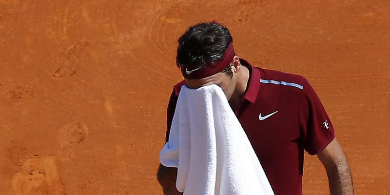 Am Ende den Durchblick verloren: Roger Federer verlor in Monte Carlo in drei Sätzen gegen Jo-Wilfried Tsonga