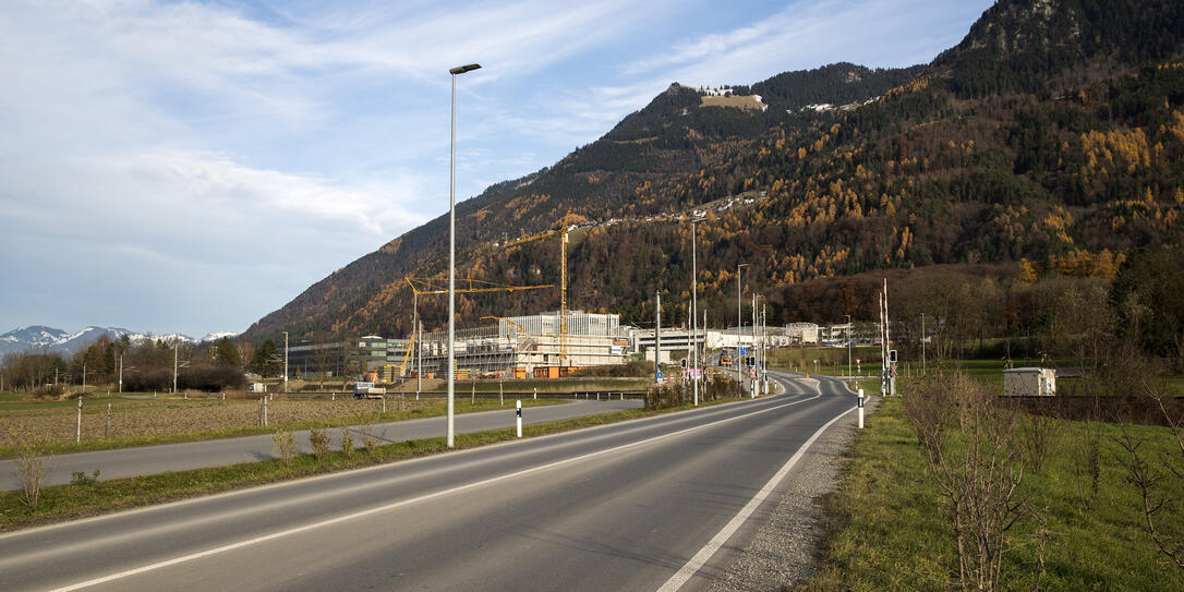 Industriezubringer in Schaan Industriezubringer in Schaan