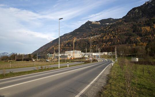 Industriezubringer in Schaan