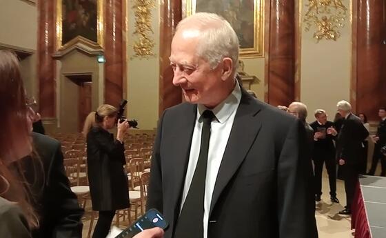 Interview mit S.D. Fürst Hans-Adam II im Palais Liechtenstein in Wien