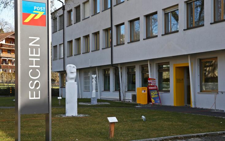 Eröffnung Poststelle Eschen
