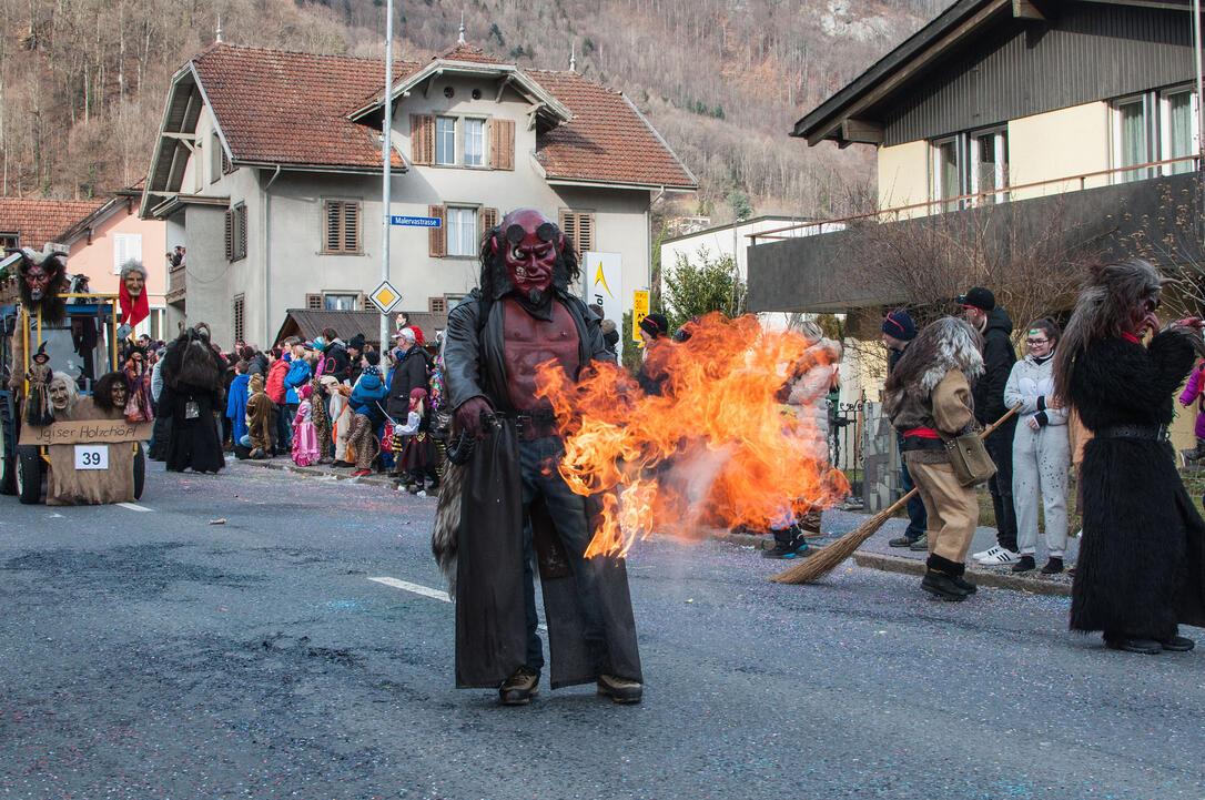 Fasnachtsumzug in Sargans