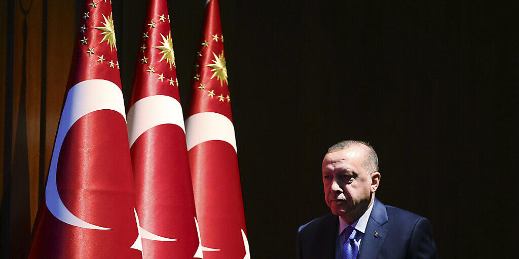 Der türkische Staatschef Recep Tayyip Erdogan sagte dem Fernsehsender CNN Turk, Ankara habe mit der Truppenentsendung nach Libyen begonnen. (Archivbild) Der türkische Staatschef Recep Tayyip Erdogan sagte dem Fernsehsender CNN Turk, Ankara habe mit der Truppenentsendung nach Libyen begonnen. (Archivbild)