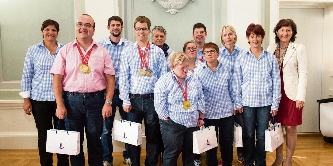 Empfang Special Olympics