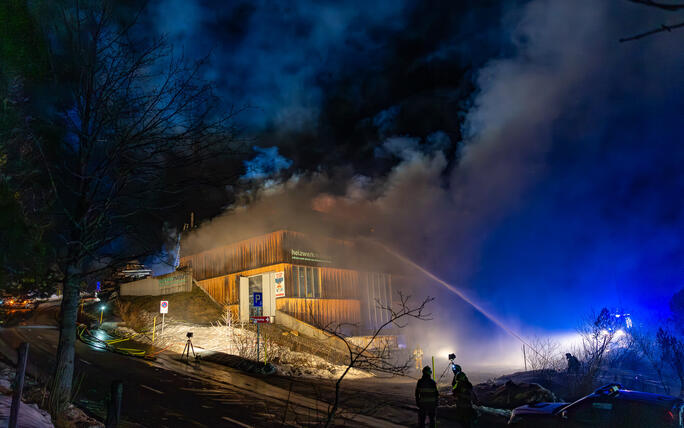 Brand Heizwerk Malbun (16.12.2025)