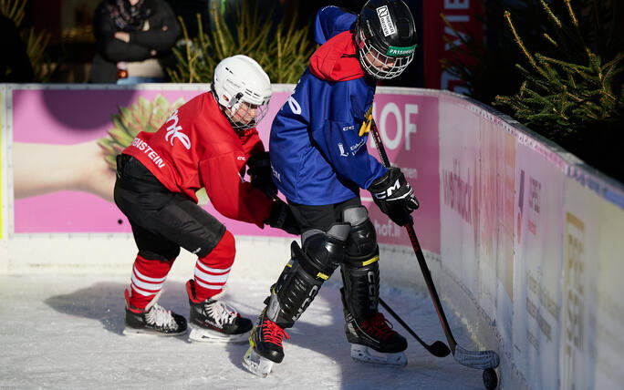 Eishockey-Schnupperkurs in Vaduz