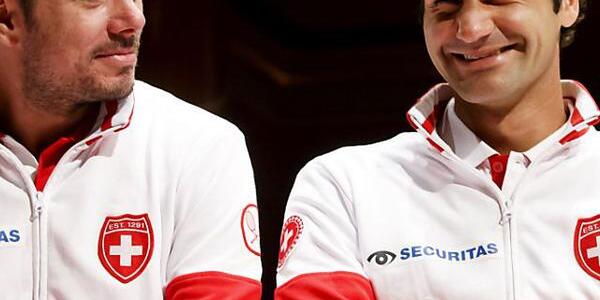 Stan Wawrinka und Roger Federer wollen in den Final einziehen