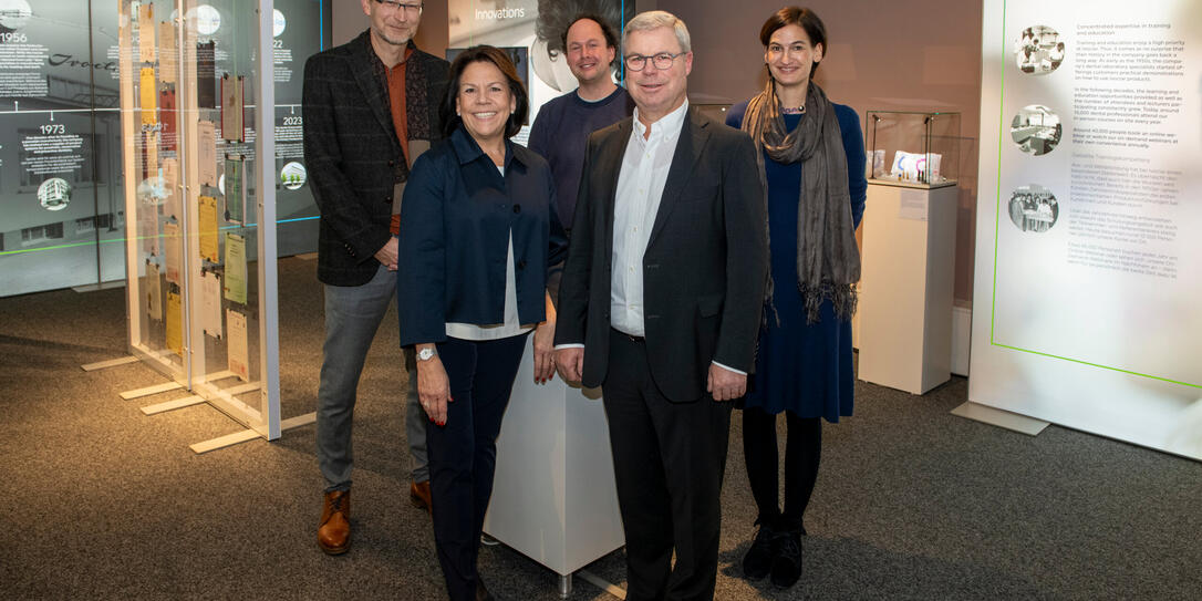 Domus-Vernissage «Ivoclar – a Century of Innovation», Schaan