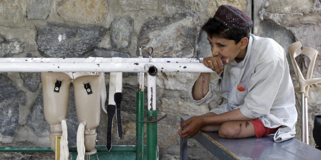 Tausende Menschen wurden beim Krieg in Afghanistan verletzt