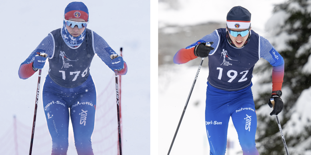 Auf Nina Riedener und Robin Frommelt Auf Nina Riedener und Robin Frommelt