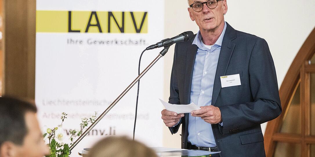 1. Mai Feier des LANV in Vaduz 1. Mai Feier des LANV in Vaduz