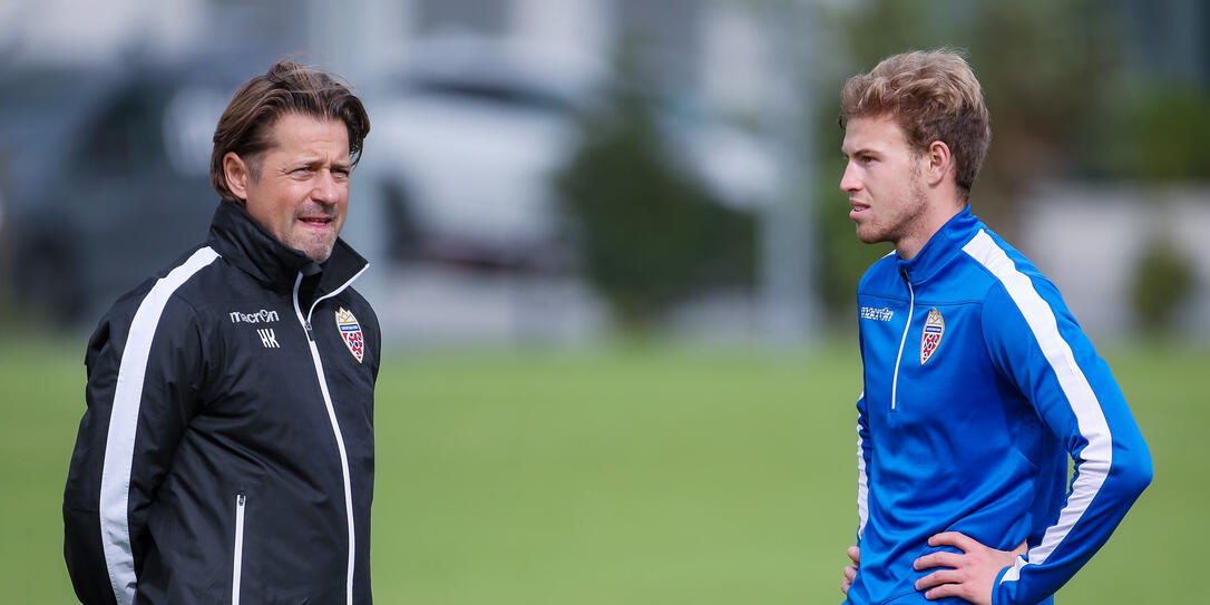 Liechtenstein Fussball LFV Training Nationalmannschaft