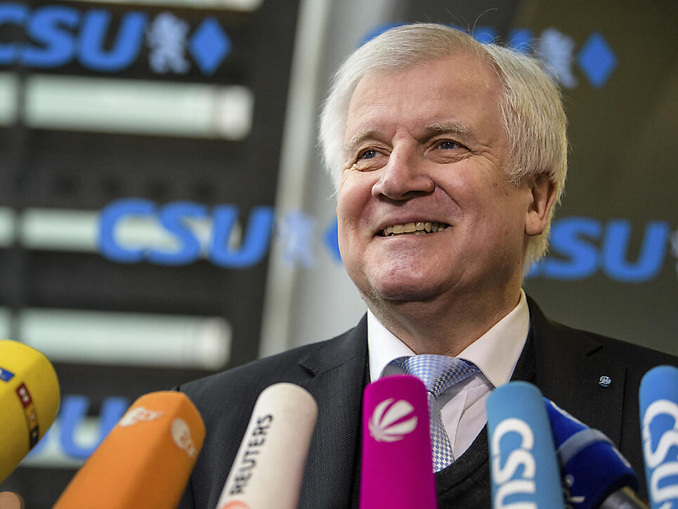 Zufrieden: CSU-Chef Horst Seehofer.