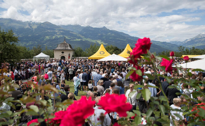 Staatsakt Staatsfeiertag, Vaduz