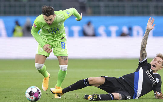 Renato Steffen war für Wolfsburg entscheidend (Archivbild)