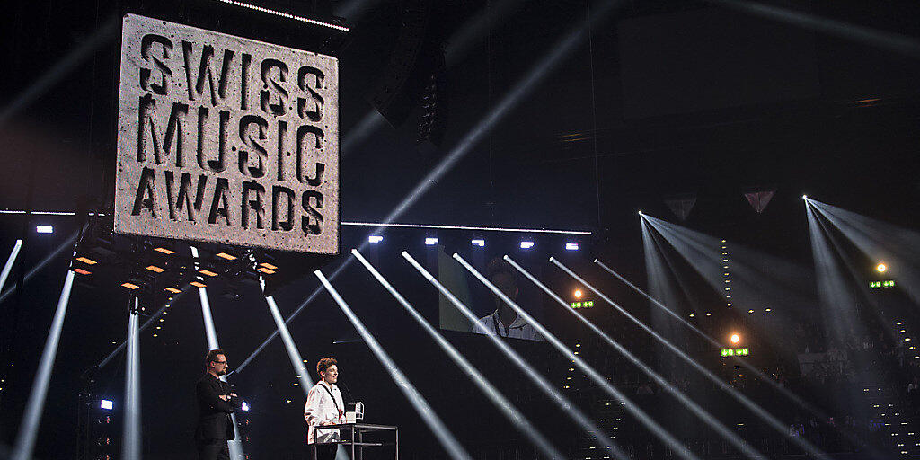 Der Schweizer Sänger Nemo bei der Verleihung der Swiss Music Awards im Februar im Zürcher Hallenstadion. (Archivbild)