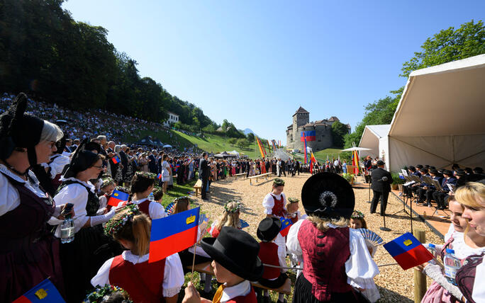 Staatsfeiertag 2026: Staatsakt auf der Schlosswiese (15.08.2026)