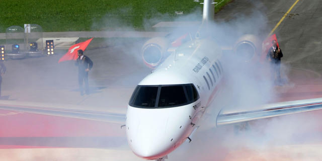Startklar im Mai: PC-24 Düsenjet aus der Innerschweiz (Archiv)