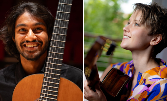 Samrat Majumder und Stephanie Jones