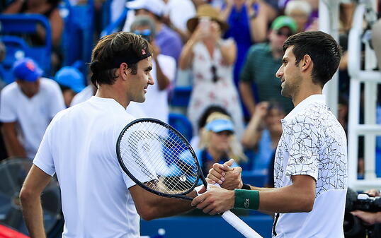Mögliches Viertelfinal-Duell am US Open: Roger Federer gegen Novak Djokovic