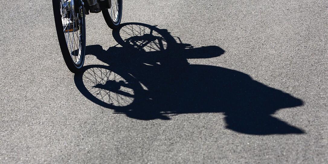 Radfahren Schatten 140329 Radfahren Schatten 140329