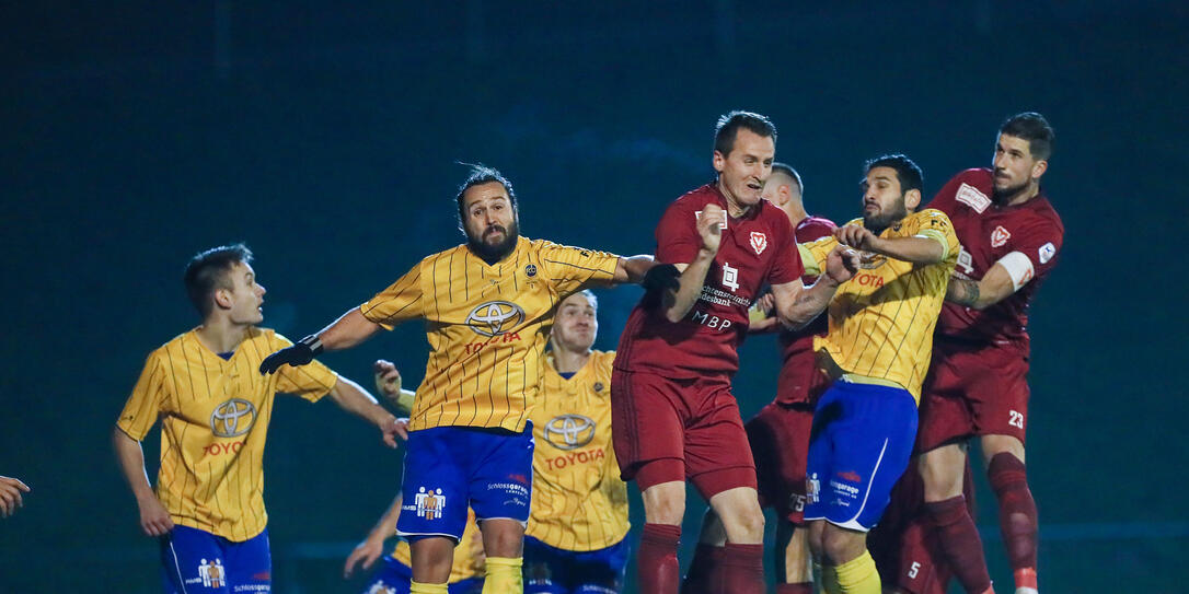 Fussball LFV Cup Viertelfinal FC Balzers - FC Vaduz Fussball LFV Cup Viertelfinal FC Balzers - FC Vaduz