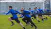 Liechtenstein Fussball Nationalmannschaft Training