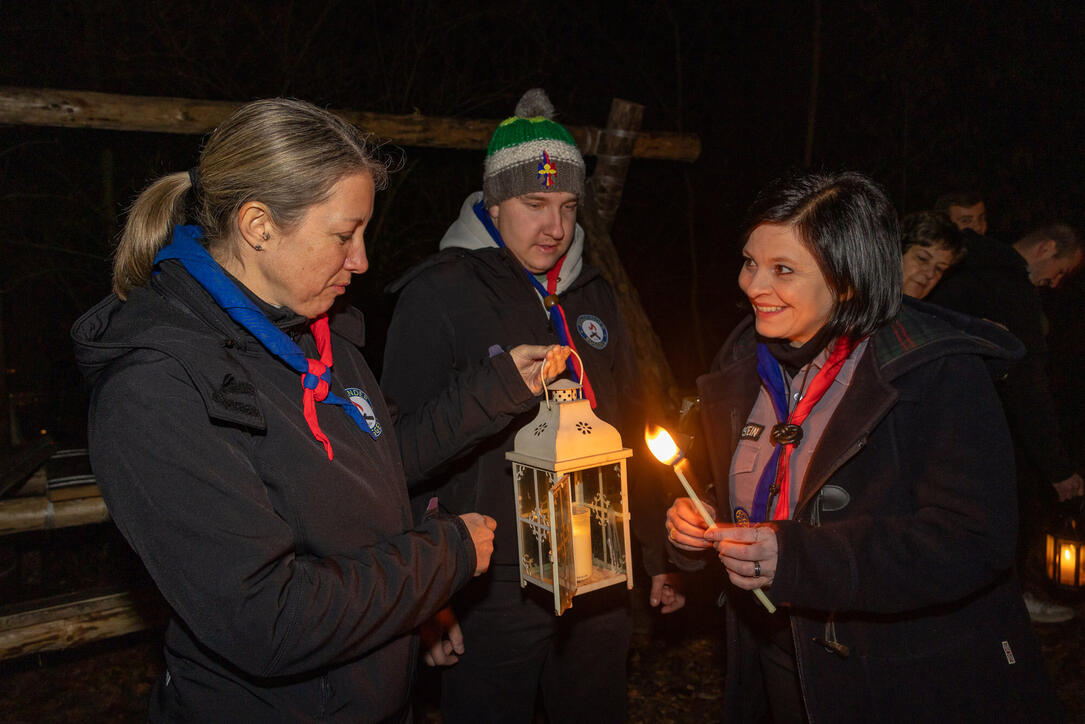 Friedenslicht 2025 in Liechtenstein (17.12.2025)