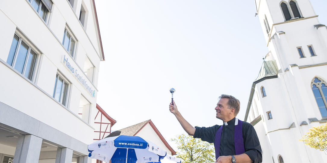 Eröffnung Haus Sozialfonds Kreuz in Eschen