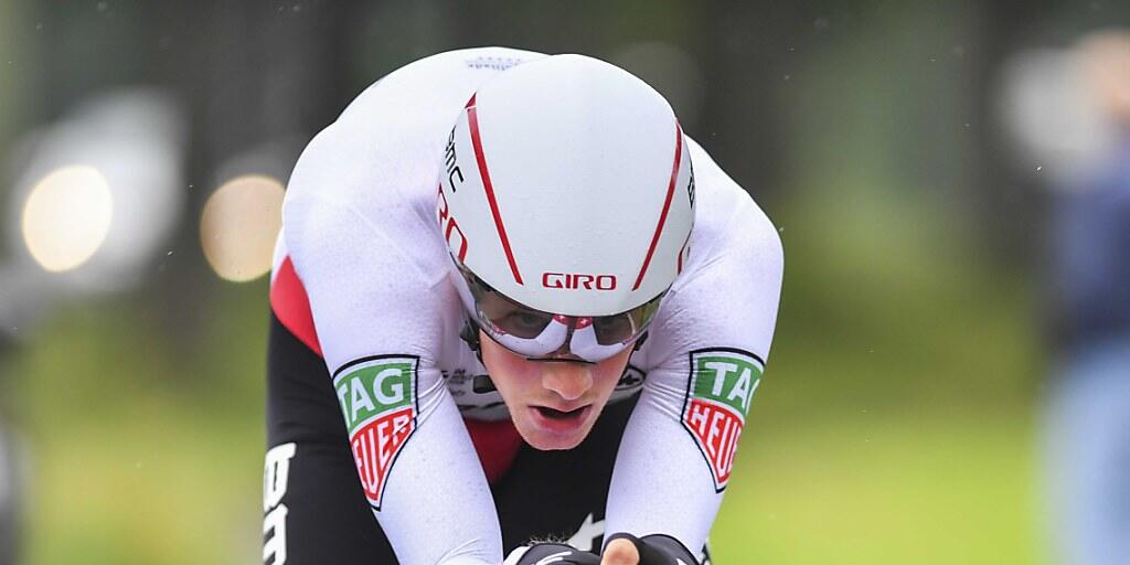 Stefan Küng zeigte auf den 54 km von Northallerton nach Harrogate nicht die gewünschte Leistung