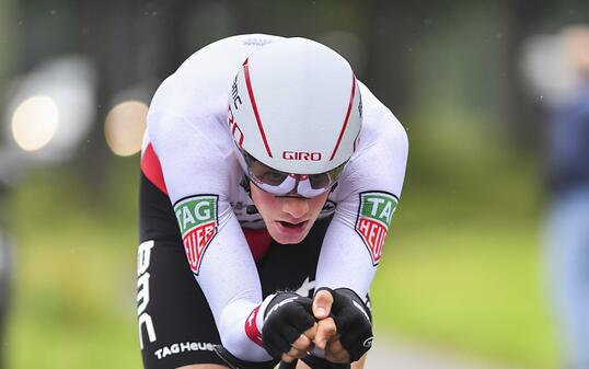 Stefan Küng zeigte auf den 54 km von Northallerton nach Harrogate nicht die gewünschte Leistung
